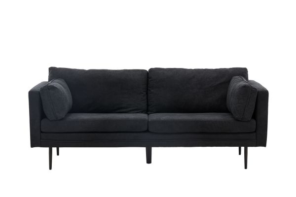 Imagine Boom Sofa - Black / Black Fabric / linen