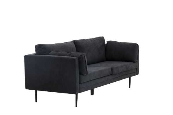 Imagine Boom Sofa - Black / Black Fabric / linen