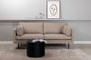 Imagine Boom Sofa - Black / Brown Fabric