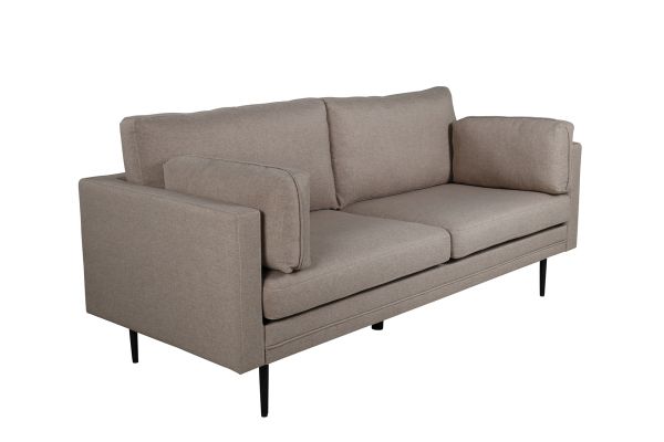 Imagine Boom Sofa - Black / Brown Fabric