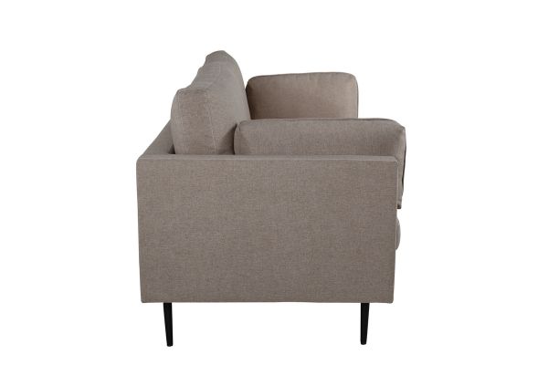 Imagine Boom Sofa - Black / Brown Fabric