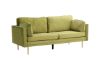 Imagine Boom - 3 seat sofa Velvet - Spring Green