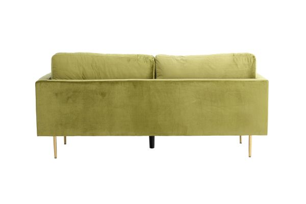 Imagine Boom - 3 seat sofa Velvet - Spring Green