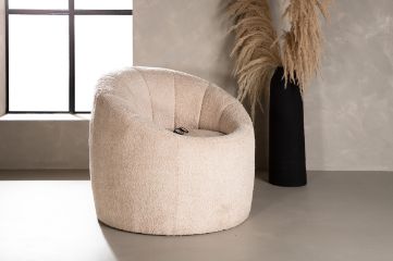 Imagine Canapea single Warren - Beige Boucle