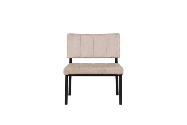 Imagine Traduceți complet Canapeaua Monett Single Sofa 2-pack - Negru / Bej Velur