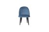 Imagine Scaun pentru copii complet tapitat Velvet Dining Chair XXS - Albastru Velvet