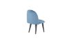 Imagine Scaun pentru copii complet tapitat Velvet Dining Chair XXS - Albastru Velvet