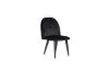 Imagine Scaun de dining Velur XXS - Velur negru