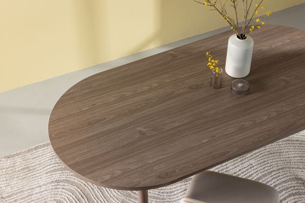 Imagine Masa de dining Andy 180*75 - Natural / Natural MDF