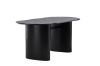 Imagine Masa de dining Isolde 180*75 - Negru / MDF Negru