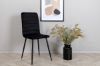 Imagine Windu Lyx Chair 2-pack - Negru / Catifea neagră