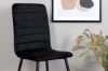 Imagine Windu Lyx Chair 2-pack - Negru / Catifea neagră