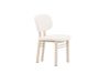 Imagine Fotoliul de dining Sia - Alb deschis / Boucle alb