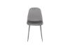 Imagine Eva Dining Chair 2-pack - Light grey / Light grey Velvet