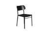 Imagine Set de 2 scaune de dining Polly - Negru / Negru Ersätts av 29934-798