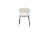 Imagine Chico Dining Chair 2-pack - Black / White Boucle