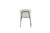 Imagine Chico Dining Chair 2-pack - Black / White Boucle