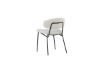 Imagine Chico Dining Chair 2-pack - Black / White Boucle