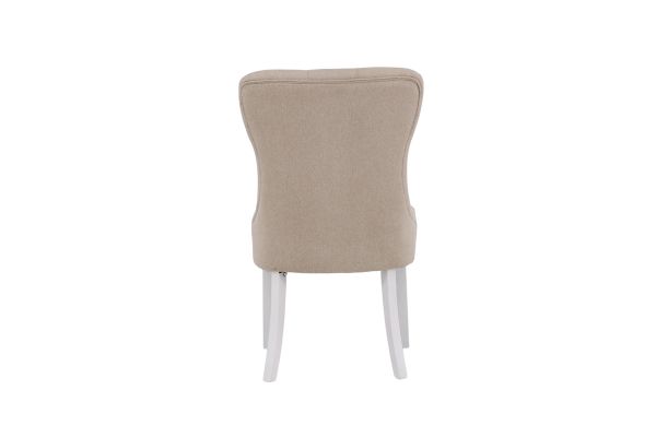 Imagine Vista Dining Chair 2-pack - Alb / Bej Linen