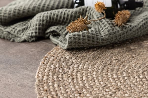 Imagine Oliver Jute - 60*60- -Round-Nature