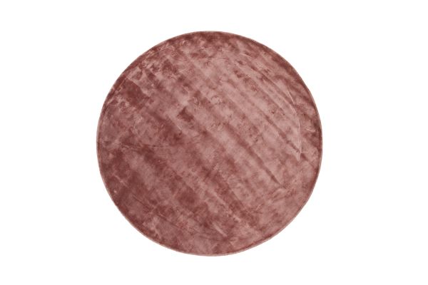 Imagine Indra Viscose Carpet - ø200cm - Dusty Pink