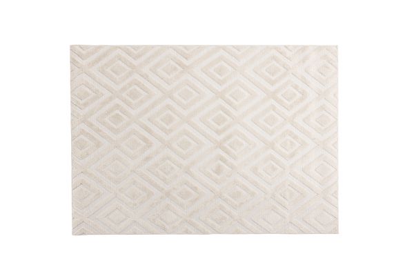 Imagine Pia Polyester Shaggy - 290*200-  -Rectangular-White