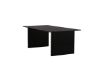 Imagine Masa de dining Vail - Negru / MDF Negru Fumat