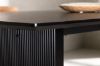 Imagine Masa de dining Vail - Negru / MDF Negru Fumat