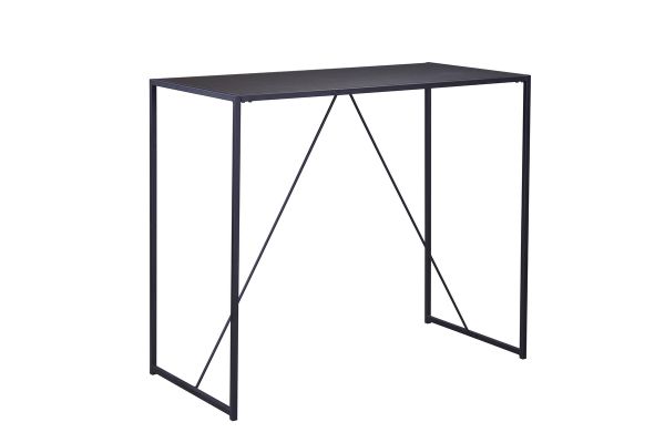 Imagine Brea Bar Table - Black / Black MDF