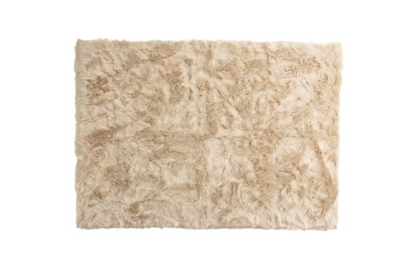 Imagine Katy Polyester Fake Fur - 230*160-  -Rectangular-Beige