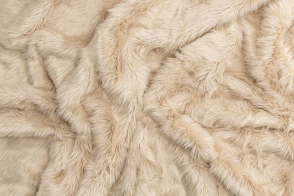 Imagine Katy Polyester Fake Fur - 230*160-  -Rectangular-Beige