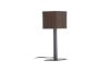 Imagine Lampa de masă Idre - Metal Negru / Material Textil Mocca