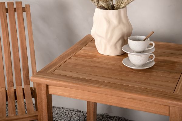 Imagine Kenya - Dining Table- Natural - Teak - 70*70cm