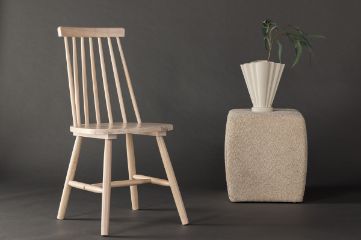 Imagine Lönneberga Dining Chair 2-pack - Whitewash / Whitewash Solid Rubber Wood