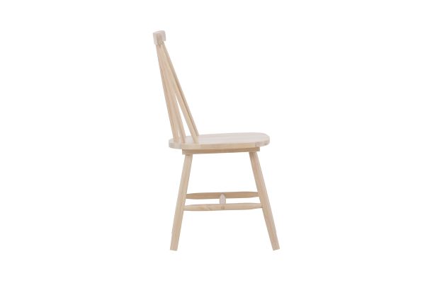 Imagine Lönneberga Dining Chair 2-pack - Whitewash / Whitewash Solid Rubber Wood