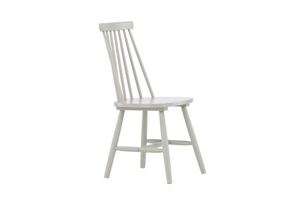 Imagine Lönneberga Dining Chair 2-pack - Light Grey / Light Grey Solid Rubber Wood