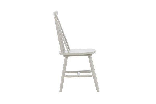 Imagine Lönneberga Dining Chair 2-pack - Light Grey / Light Grey Solid Rubber Wood