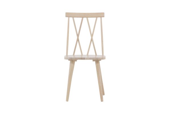 Imagine Mariette Dining Chair 2-pack - Whitewash / Whitewash Solid Rubber Wood