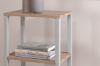 Imagine Rise Bedside Table - Gri / Ash Paper laminate