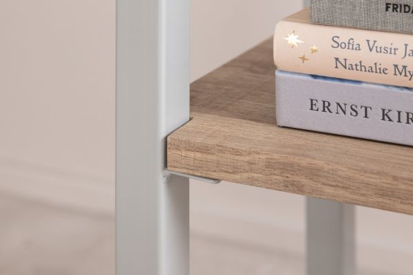 Imagine Rise Bedside Table - Gri / Ash Paper laminate