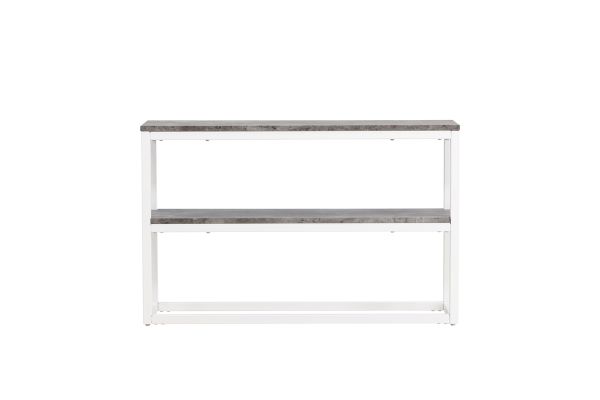 Imagine Vă rugăm să traduceți complet Rise Side Table Double - White / concrete -look (ersätter 19992-660)