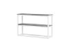 Imagine Vă rugăm să traduceți complet Rise Side Table Double - White / concrete -look (ersätter 19992-660)