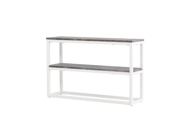 Imagine Vă rugăm să traduceți complet Rise Side Table Double - White / concrete -look (ersätter 19992-660)