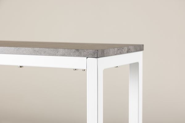 Imagine Vă rugăm să traduceți complet Rise Side Table Double - White / concrete -look (ersätter 19992-660)