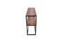 Imagine Rise Side Table Double - Black / Vintage Teak -look