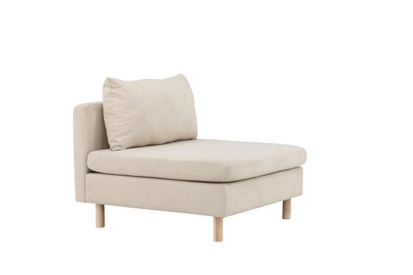 Imagine Zero Single Sofa - Woodlook / Țesătură Bej