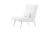 Imagine Vă rugăm să traduceți complet Bloom Single Sofa - Whitewash / White Teddy