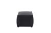 Imagine Palermo Pouf - Negru mat / Negru PU