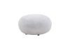 Imagine Bologna Pouf - Light grey / Light grey Teddy