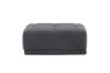 Imagine Turin Pouf - Dark grey / Dark grey Fabric